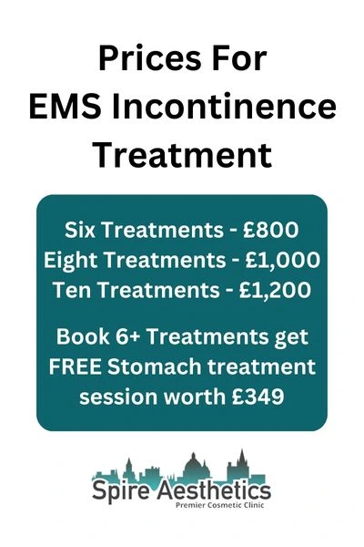 EMS Incontinence Treatment Prices Abbotsbury