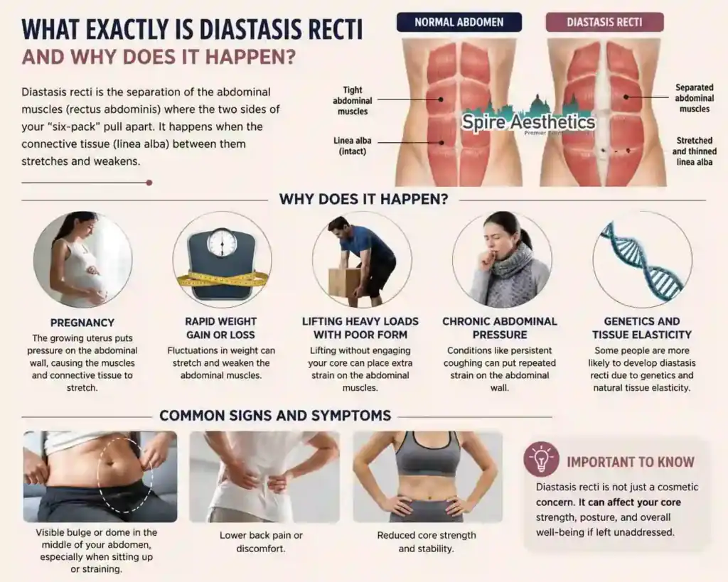 What Exactly Is Diastasis Recti and Why Does It Happen Abbotsbury?